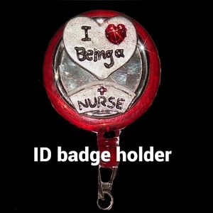 Nurse ❤️ ID badge holder